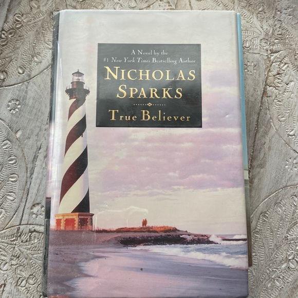 Lot Nicholas Sparks hard cover books novels the last song true believer guardian - Picture 6 of 7